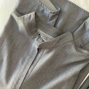 Figs Raphaela Rafaela scrub top medium graphite grey gray